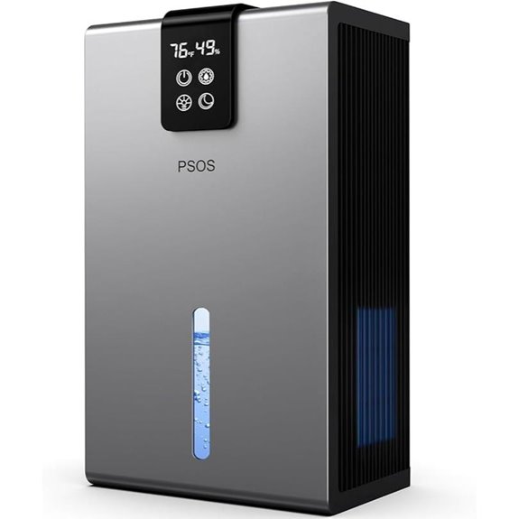 Dehumidifier for Home with 98 OZ Tank and Light