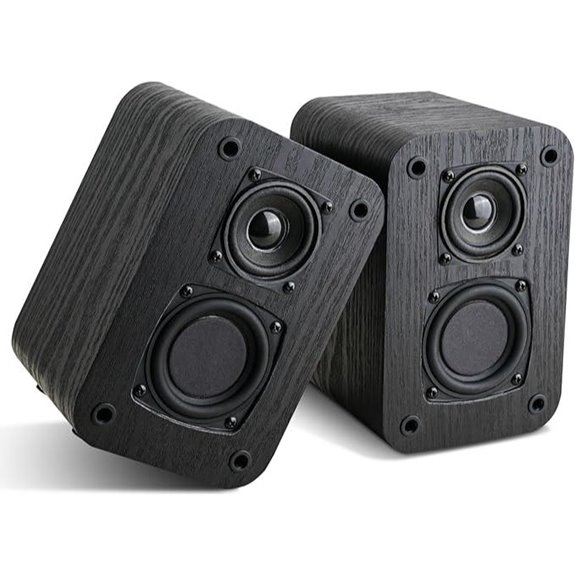 Passive Stereo Speakers for Home Theater (Pair)