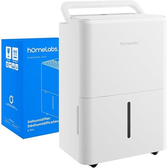 hOmeLabs Wi-Fi Dehumidifier for Home & Basement