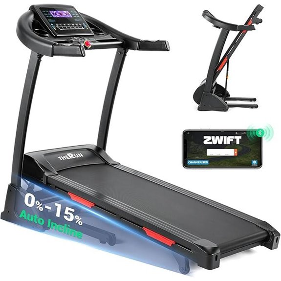 incline treadmill with heart rate