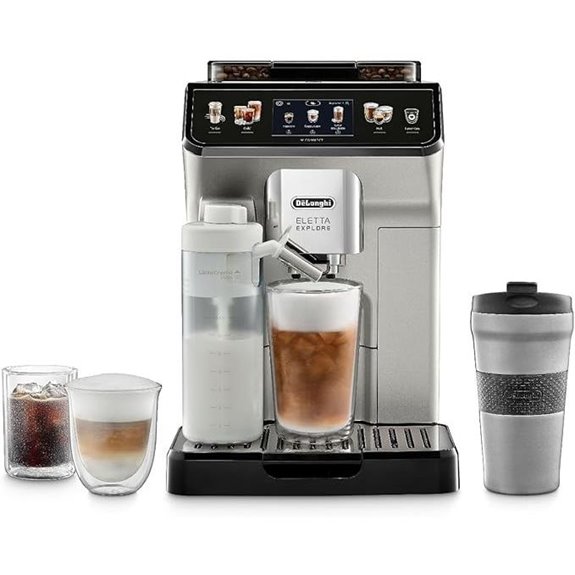 De'Longhi Eletta Explore Espresso Machine with Frother