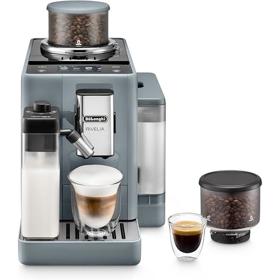 De'Longhi Rivelia Espresso Machine with GrinDer and Frother