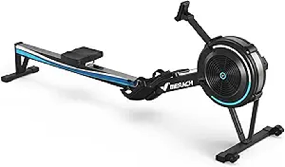 indoor rowing machine adjustable