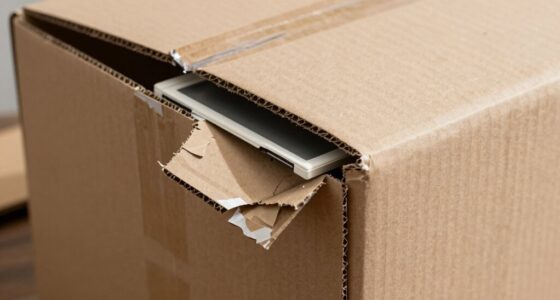 inspect box for shipping damage