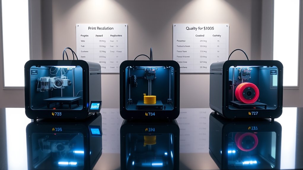key 3d printer features
