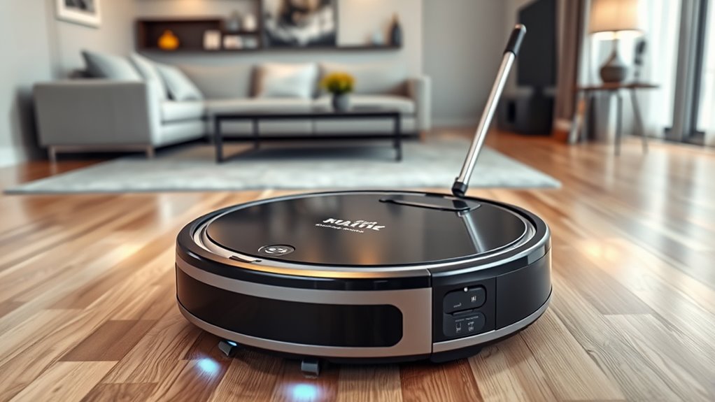 key cleaning features and controls