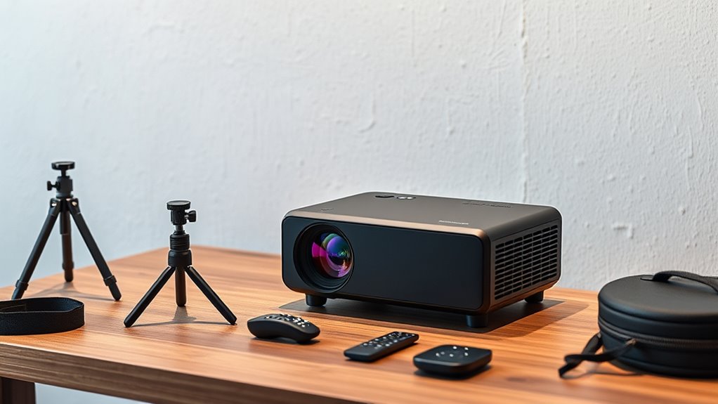 key factors for portable projectors