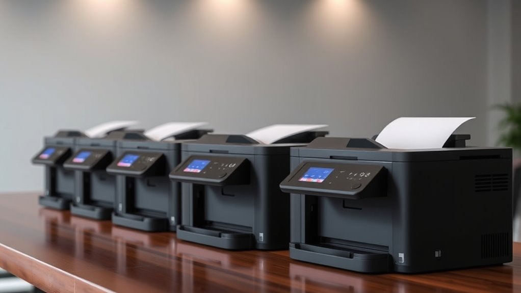 key printing features and options