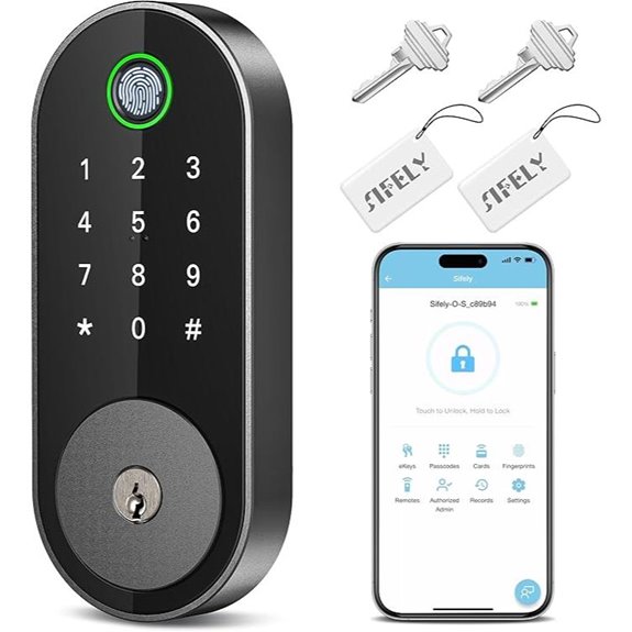 Smart Deadbolt with Keypad and App Access