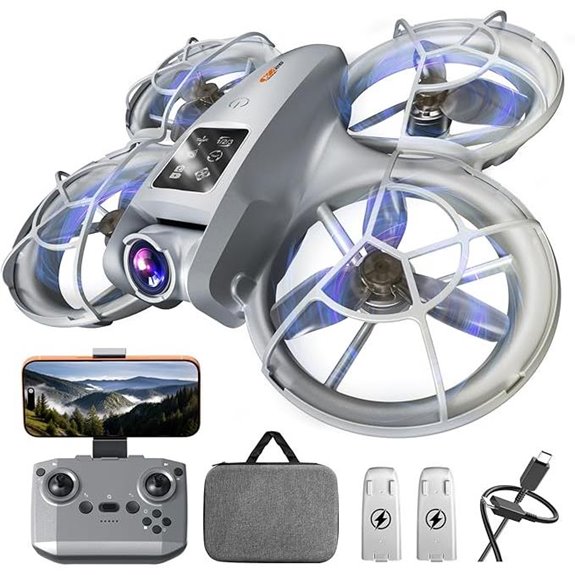 Drone with Camera for Kids & Adults 3-Speed Batteries