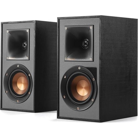 Klipsch R-41M Reference Bookshelf Speakers (Pair) Black