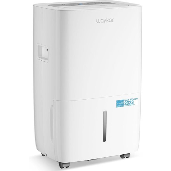 Waykar 120 Pints Energy Star Dehumidifier for Large Spaces