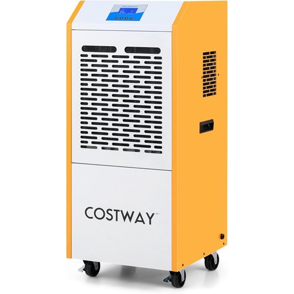 Costway 290-Pint Commercial Dehumidifier with Pump
