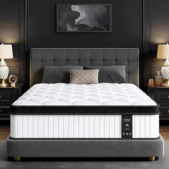King Size Memory Foam Mattress with Pocket Springs