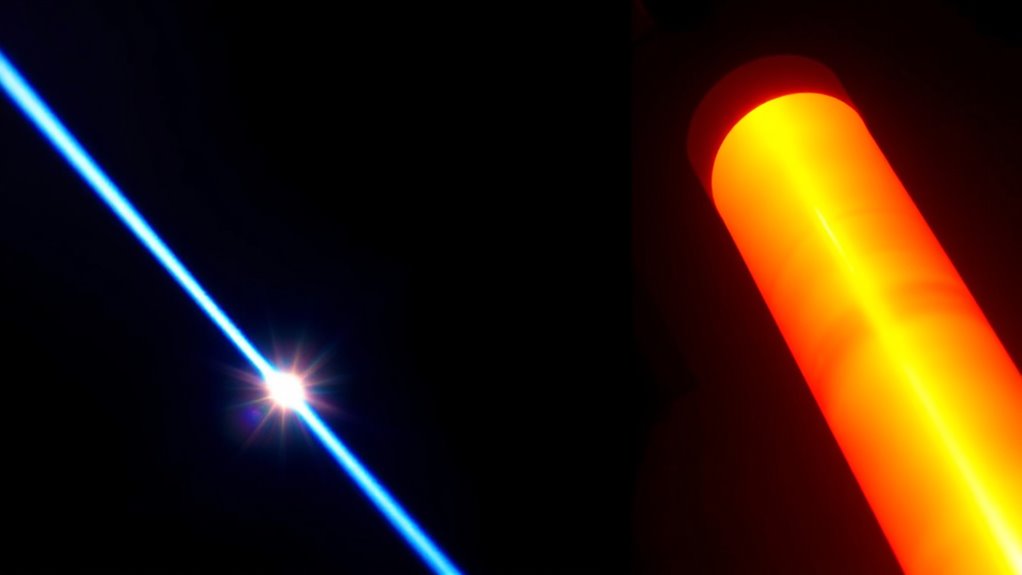 laser choice precision versus power