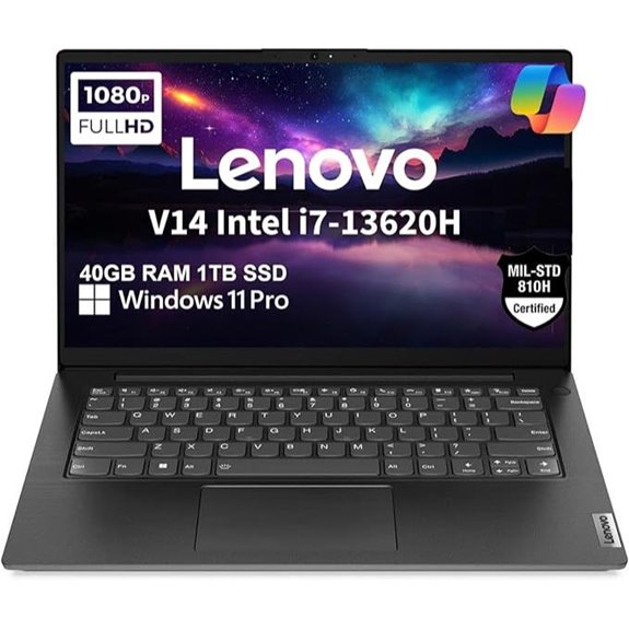 Lenovo V14 Gen 4 Business Laptop 40GB RAM 1TB SSD