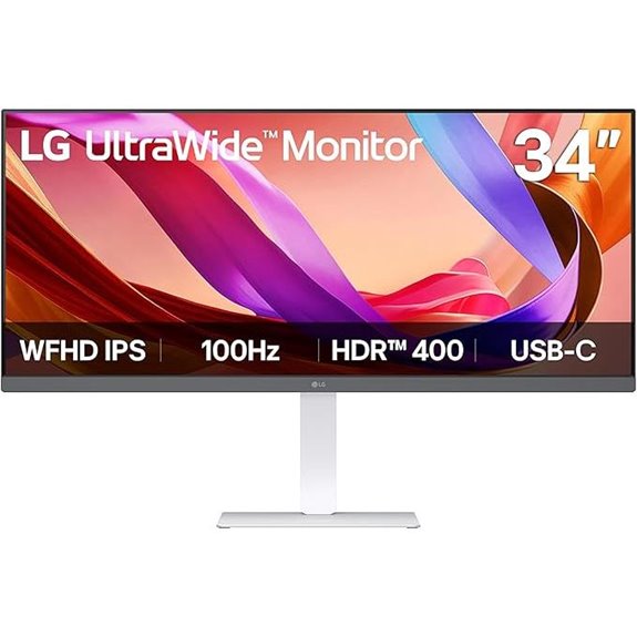 LG 34-inch UltraWide IPS Monitor with HDR 400