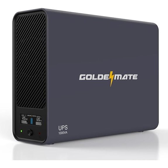 GoldenMate 1000VA Lithium UPS Battery Backup