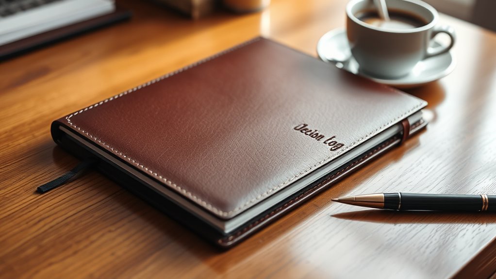 maintain decision log habits