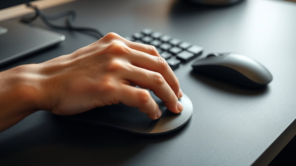 maintain neutral wrist alignment