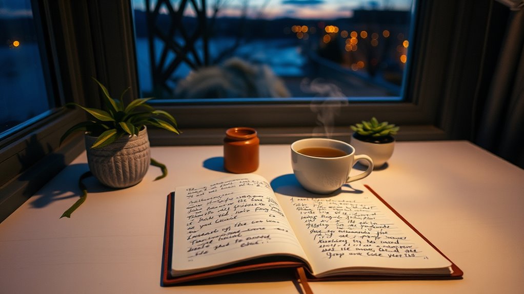 maintain nightly mindful rituals