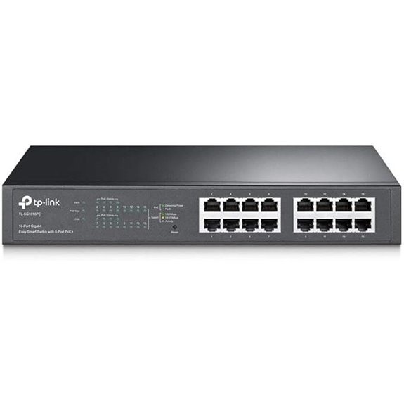 TP-Link 16-Port Gigabit PoE Switch with Management