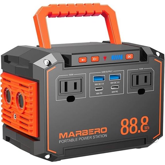 marbero 88 8wh solar power