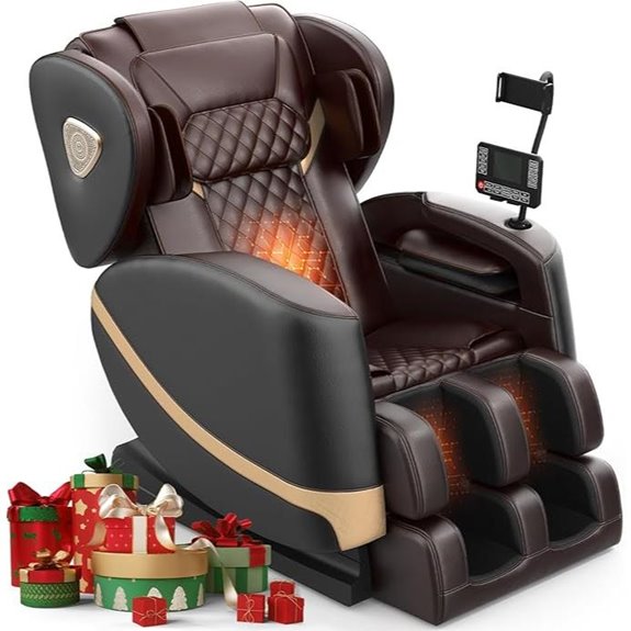 Full Body Massage Chair with Heat & Bluetooth