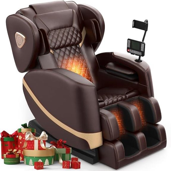 Full Body Massage Chair with Heating and Bluetooth