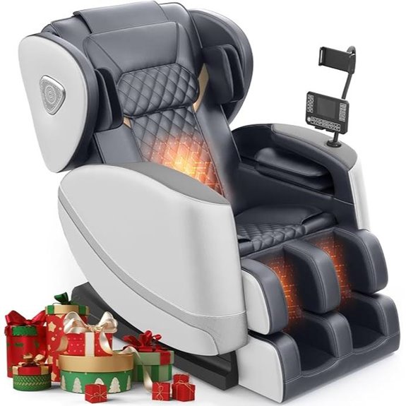 Full Body Massage Chair with Heat & Bluetooth