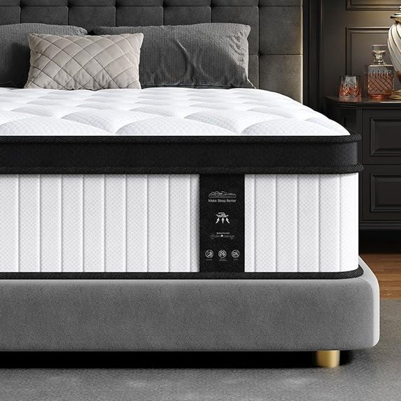 Queen Mattress with Memory Foam & Pocket Springs