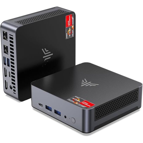 KAMRUI AM21 Mini PC with Ryzen 7 and Radeon