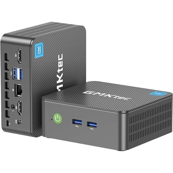 GMKtec Mini PC N95 16GB RAM 512GB SSD 4K Dual HDMI