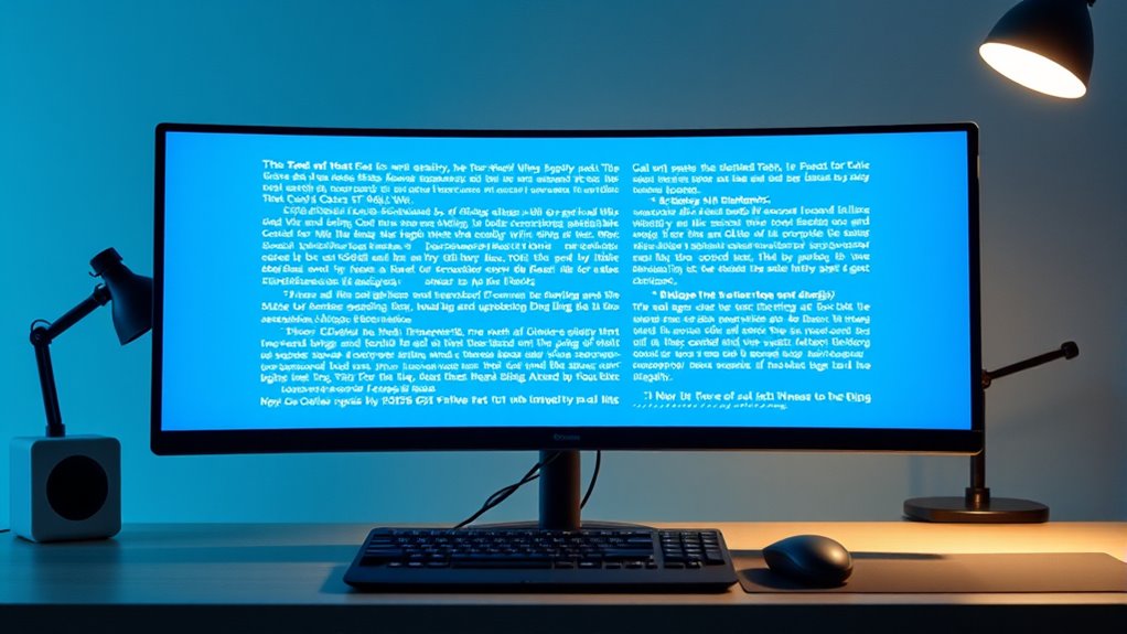 monitor clarity and details