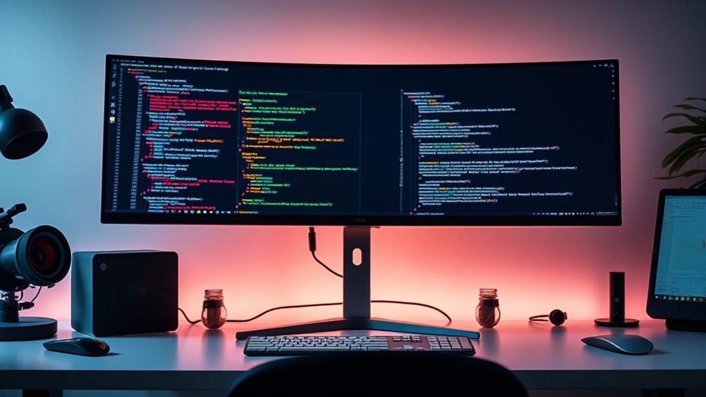 monitor selection for coding