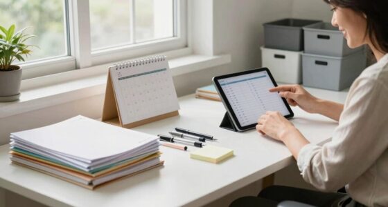 monthly home organization routine