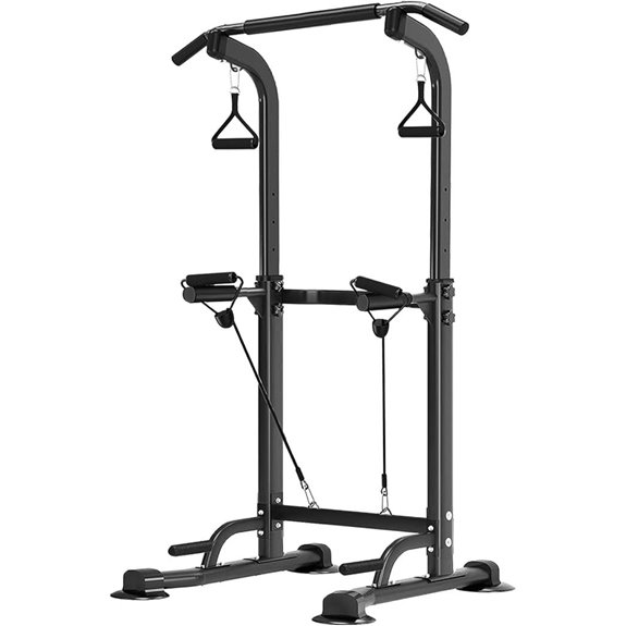 Power Tower Pull-Up Bar & Dip Station