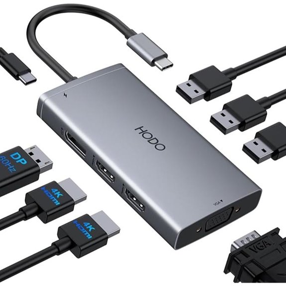USB-C Docking Station for Multiple Monitors
