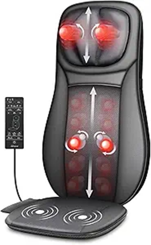 Snailax Neck & Back Shiatsu Massager with Heat