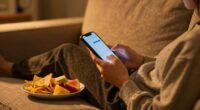 nighttime snacking and browsing
