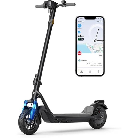 NIU Electric Scooter with Suspension and 37-Mile Range