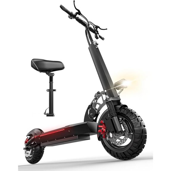 Electric Off-Road Electric Scooter with Seat and Long Range
