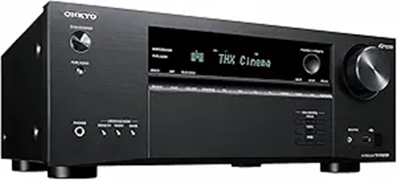 Onkyo TX-NR6100 7.2 AV Receiver with 8K and THX