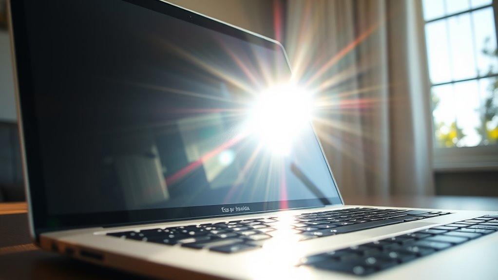 optimize screen brightness and lighting