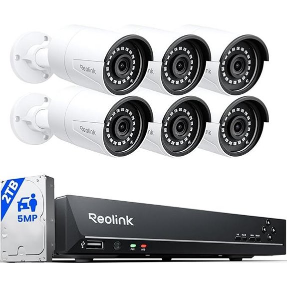 Reolink 8CH 5MP Outdoor Security Camera System