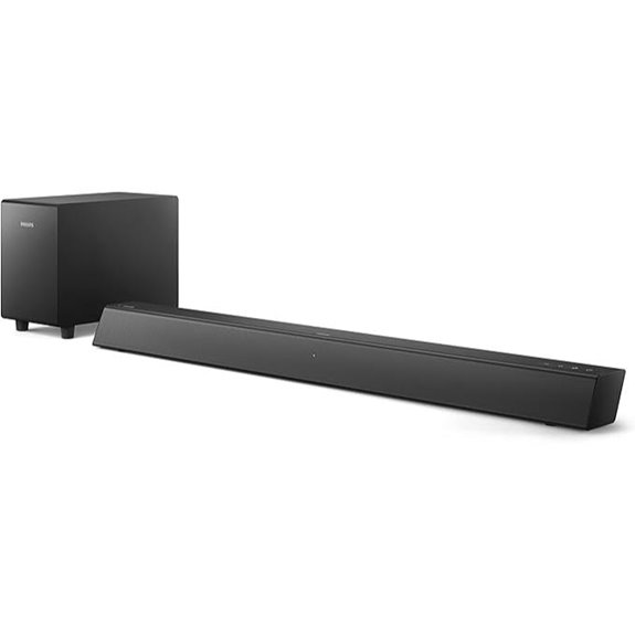 Philips B5306 2.1 Soundbar with Wireless Subwoofer