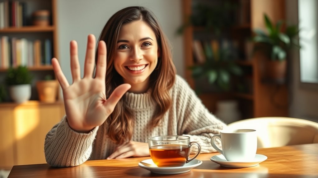 politely decline with respect