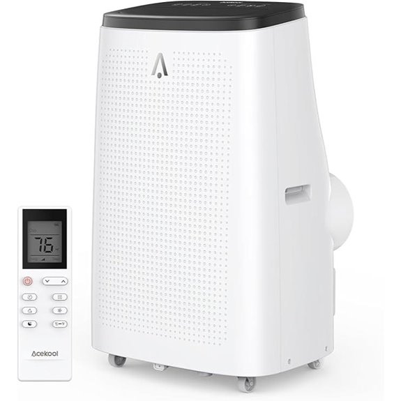14,000 BTU Portable AC with Remote and Smart Control