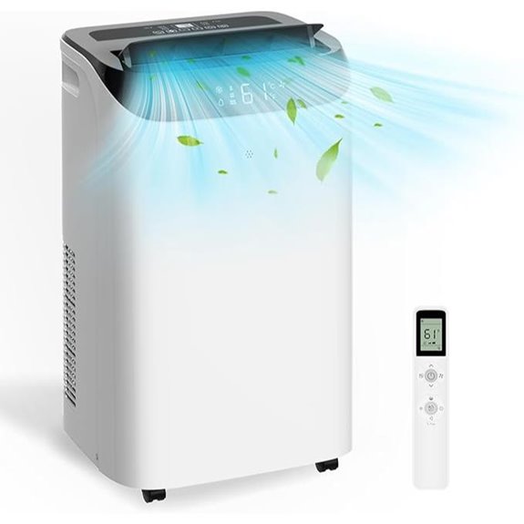 14,000 BTU Portable Air Conditioner with Remote