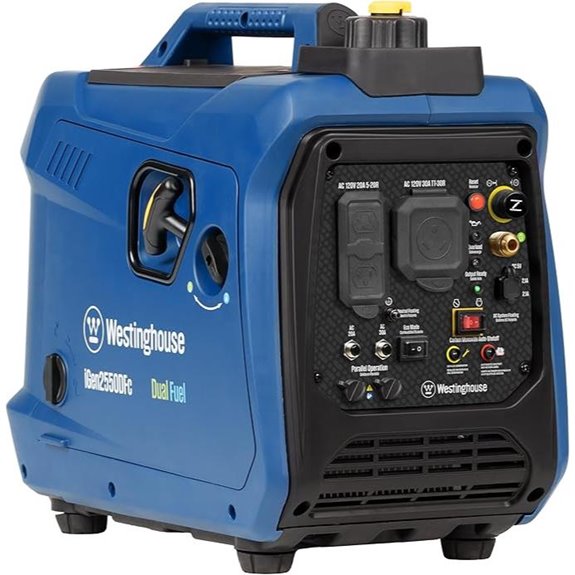 Westinghouse 2550W Portable Inverter Generator with CO Sensor